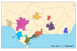 Areas Metropolitanas Andalucia
